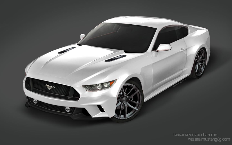 Illustration for article titled Fun 2015 Mustang renders